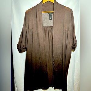 Lane Bryant short sleeve cardigan